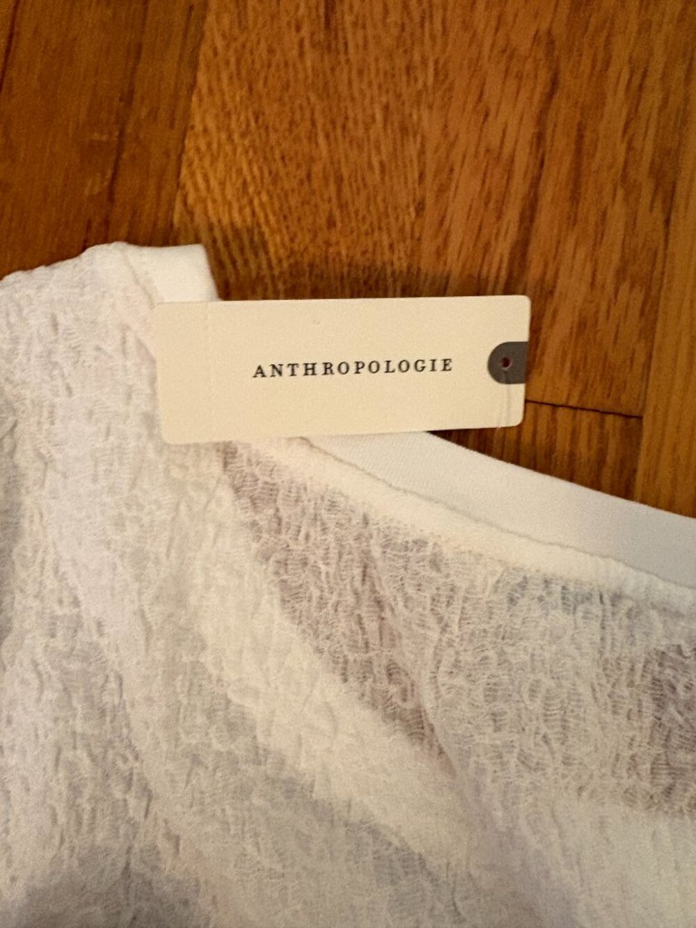 NWT Anthropologie Maeve Ruched Corset Short-Sleeve Top - Size M - Picture 9 of 9